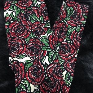 NWOT LuLaRoe TC Rose Leggings